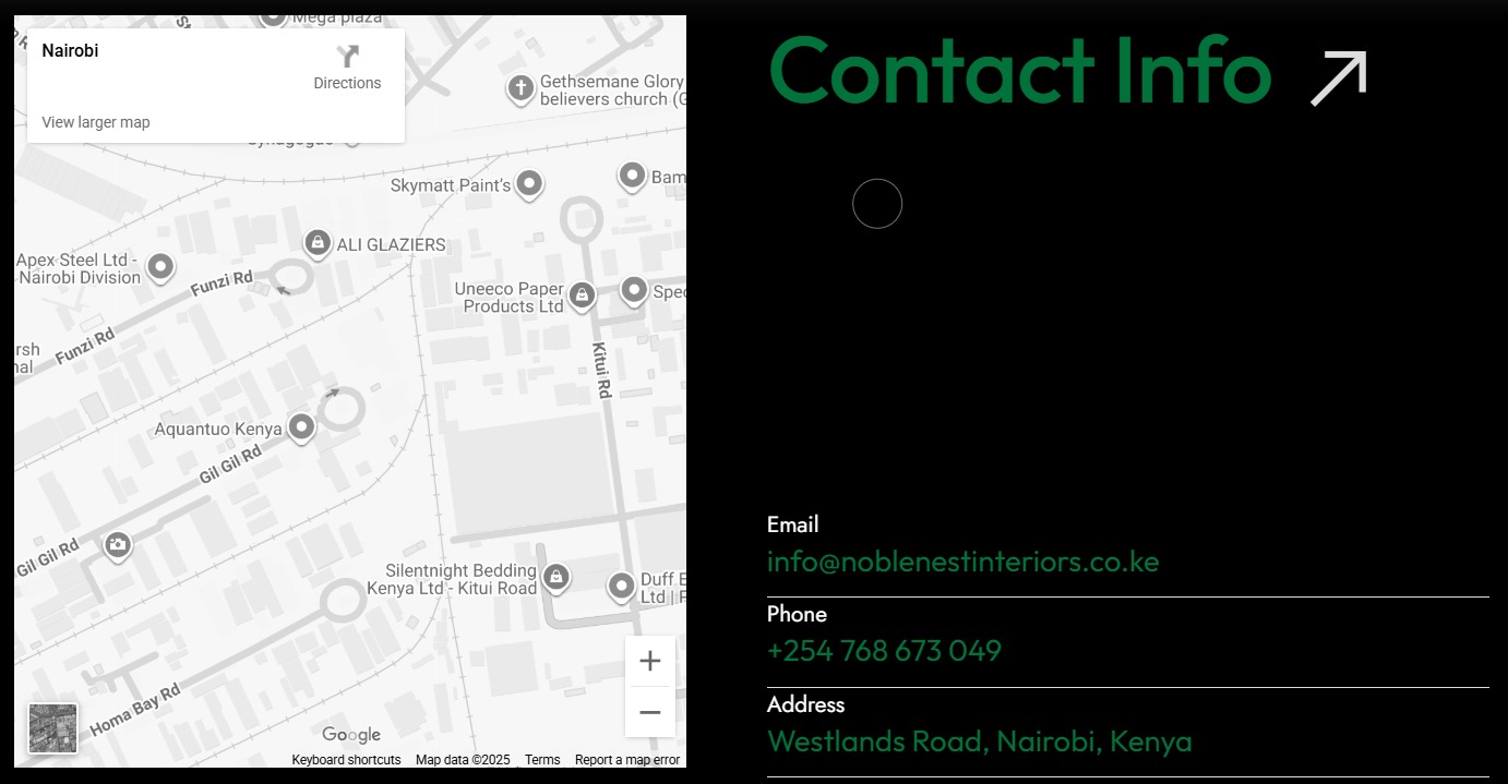 Noble Nest Interiors Website Gallery